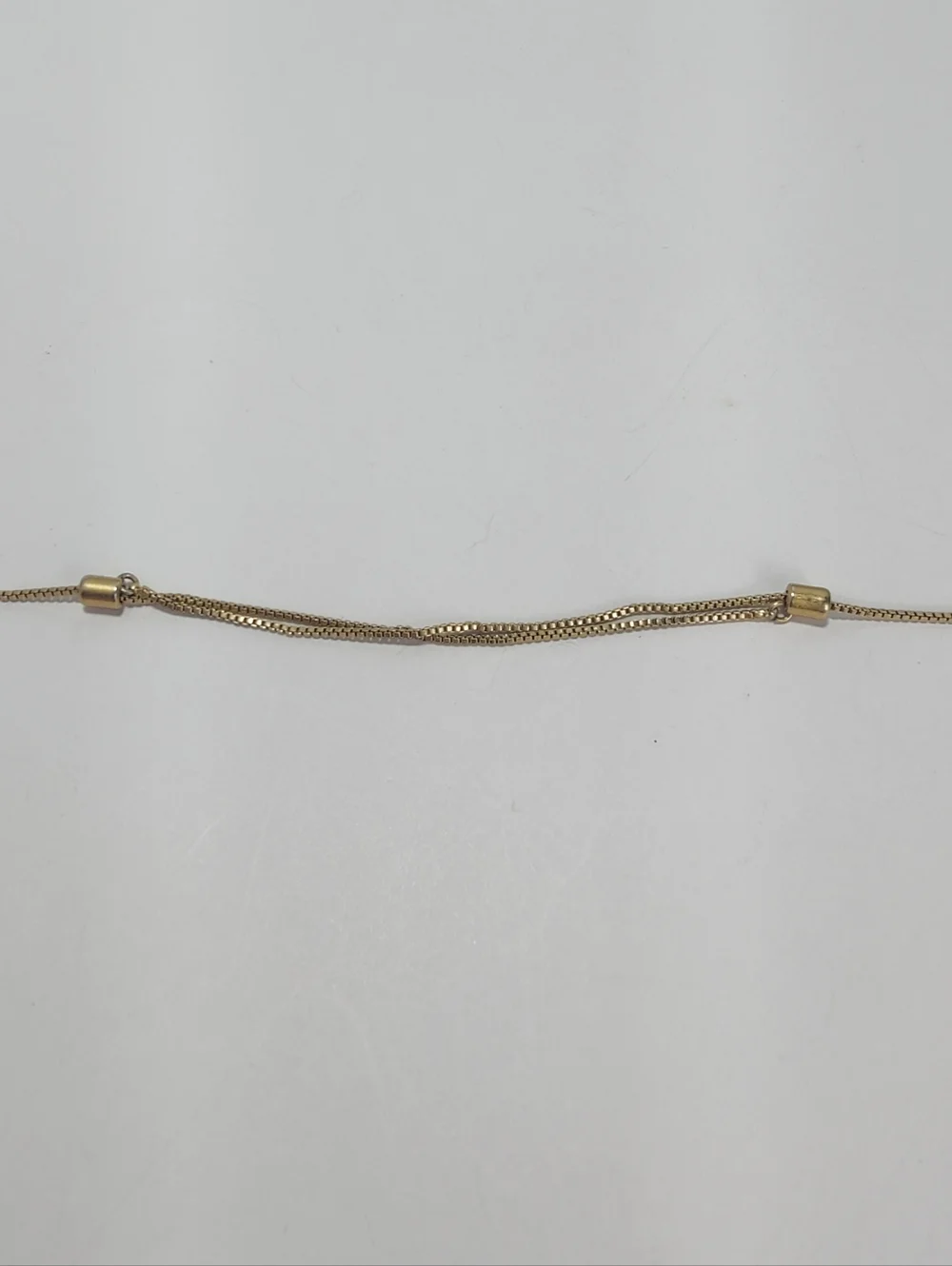 Madewell Chevron Arrow Statement Necklace Gold Tone Layered Geometric Adjustable - Picture 7 of 9